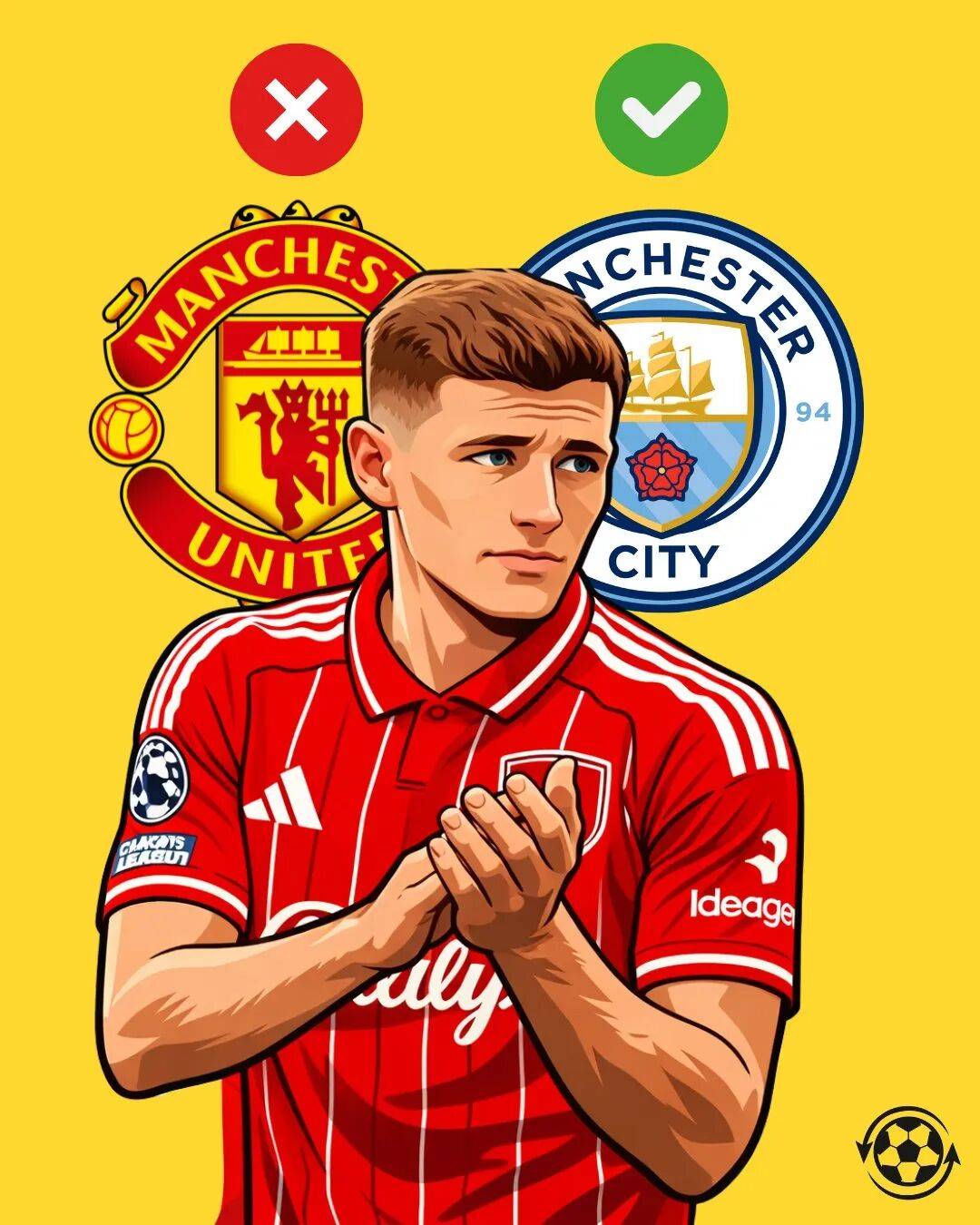 世界杯下注-安德森早已通知曼联将选曼城，红魔仍未放弃！托纳利否决重返意甲